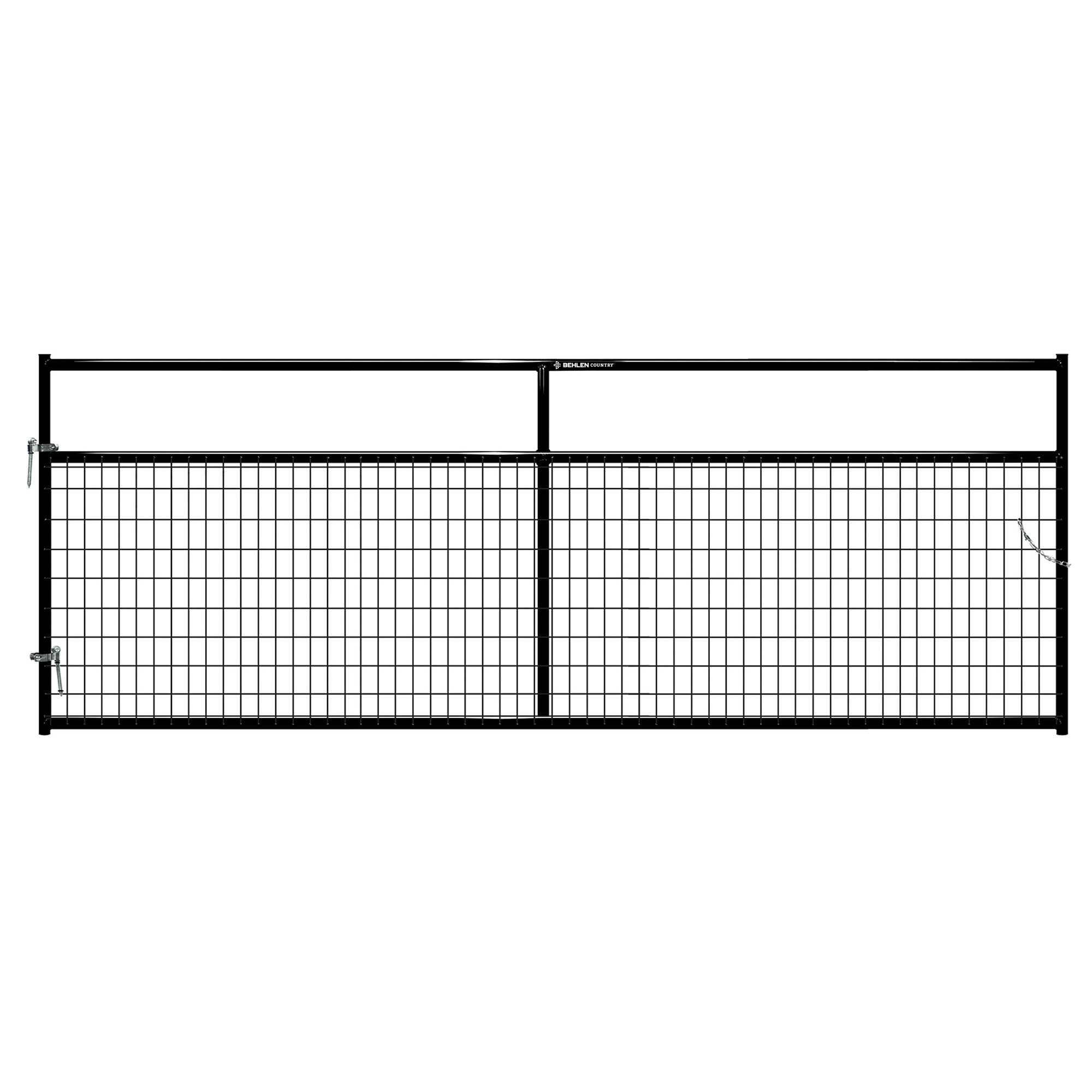 Behlen Country 12' - Frontier Gate | Black